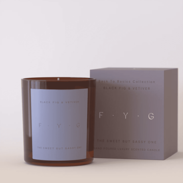 Black Fig & Vertiver Candle