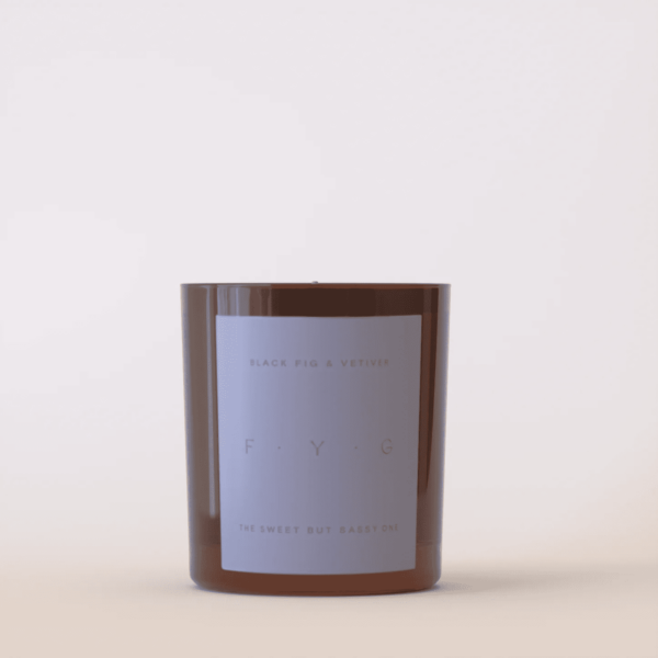 Black Fig & Vertiver Candle - Image 4