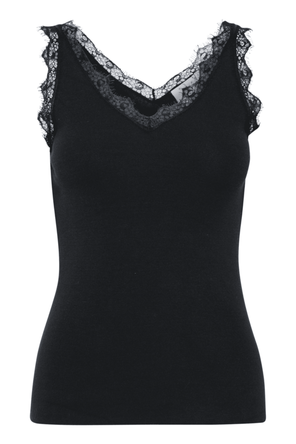 Mafa Cami Top Black