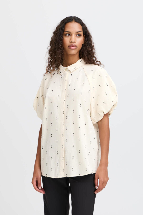 Himalo Shirt Oatmeal Melange - Image 3