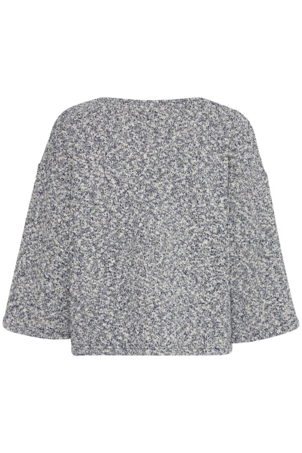 Novella Knit Blue/Cream - Image 3