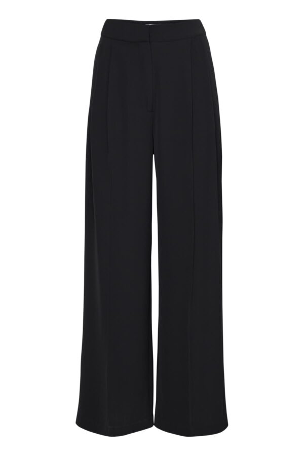 Reya Wide Leg Trouser Black