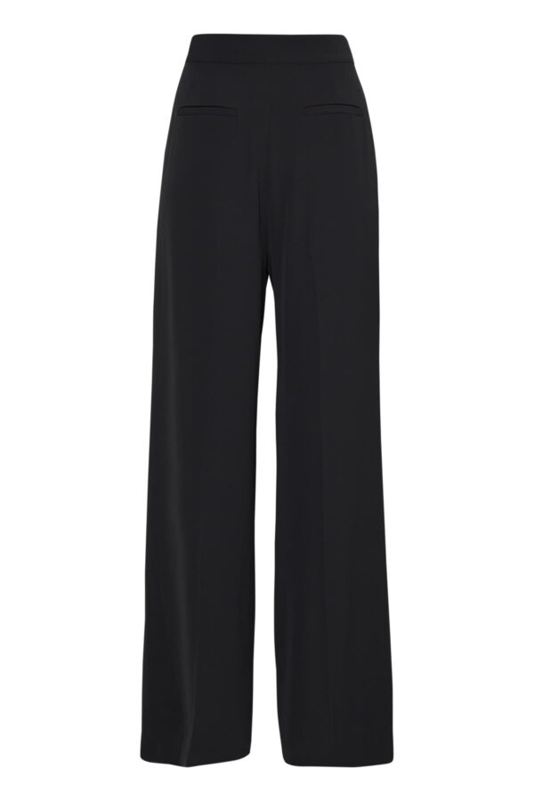 Reya Wide Leg Trouser Black - Image 2