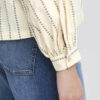 Qsima Shirt Bow Stripe Cream - Image 4