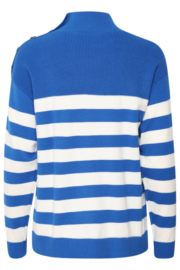 Boston Stripe Blue Knit - Image 2