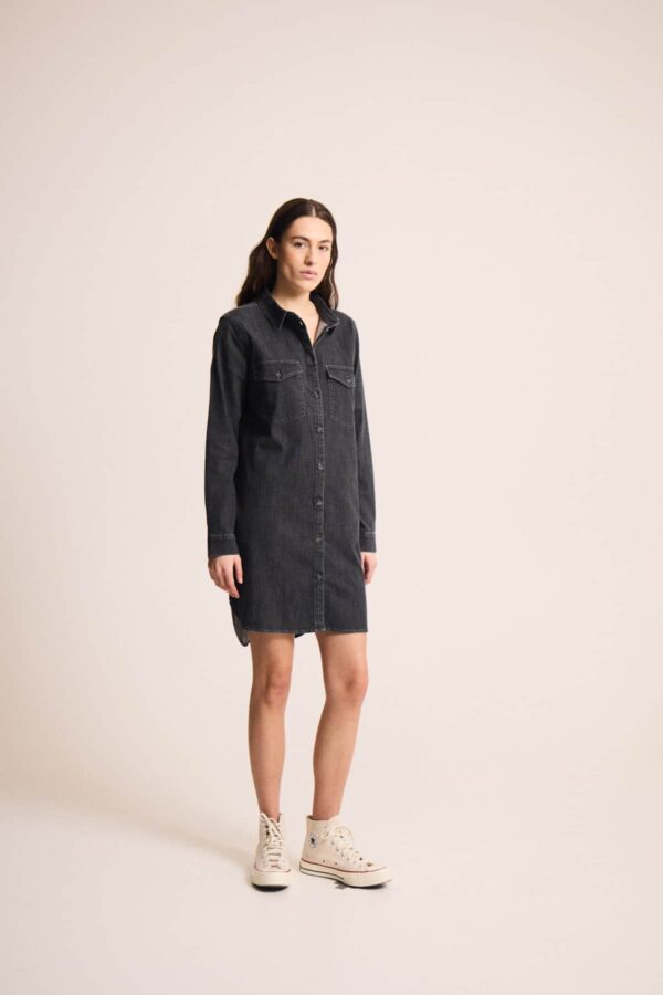 Tullamore Denim Dress Washed Black