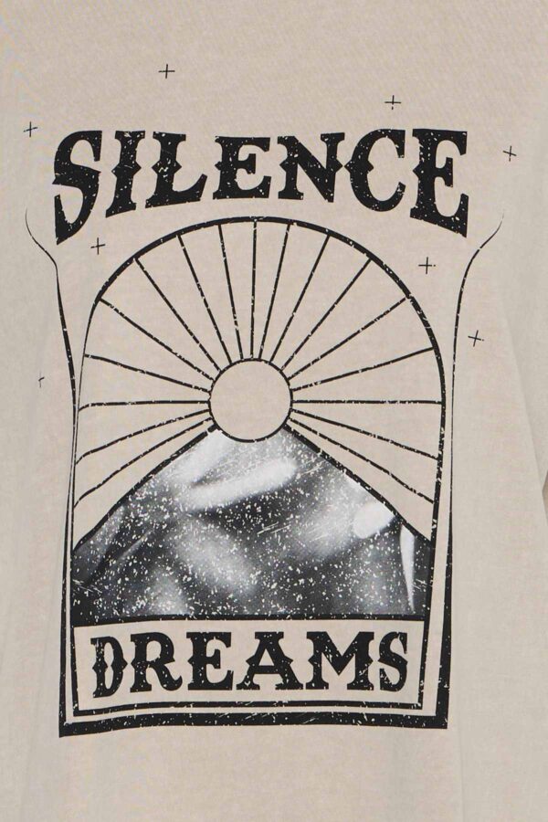 Narini Silence Tee Oatmeal - Image 3