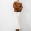 Denver Denim Midaxi Skirt Off White
