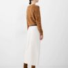 Denver Denim Midaxi Skirt Off White - Image 3