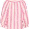Hallie Stripe Blouse Pink - Image 4