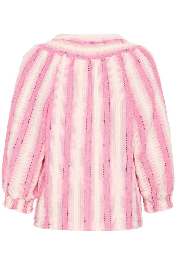 Hallie Stripe Blouse Pink - Image 4
