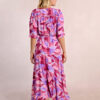 Luiza  Wrap Dress Pink Peoma - Image 5