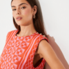 Lenzo Sleeveless Top Red/Pink - Image 2