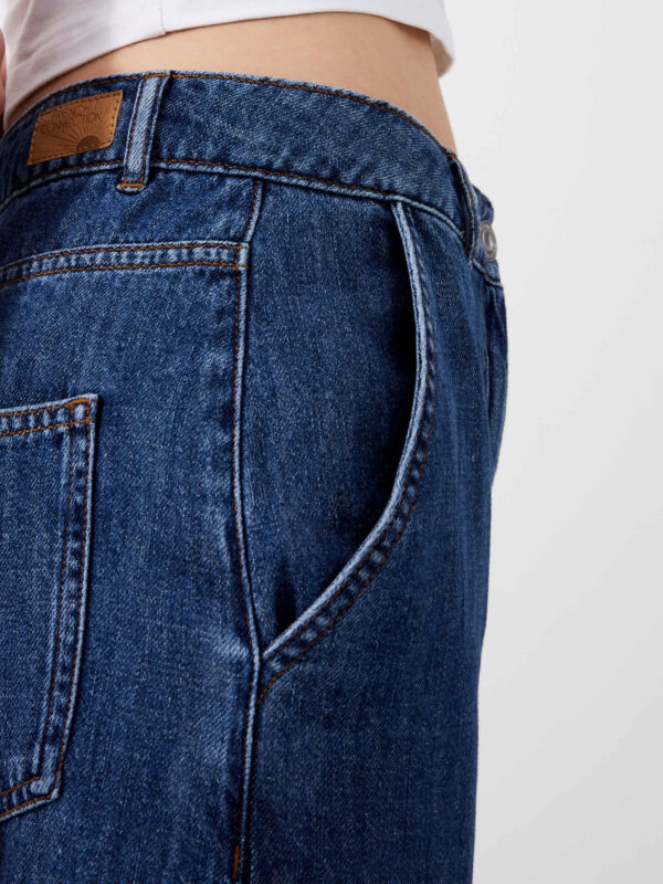 Denver Denim Midaxi Skirt Blue - Image 2