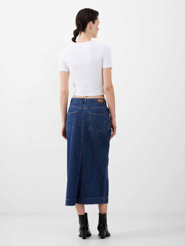 Denver Denim Midaxi Skirt Blue - Image 3